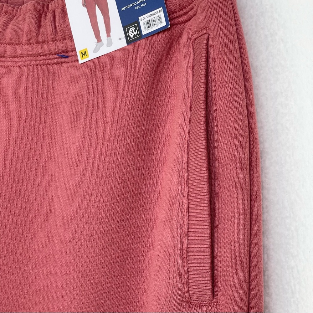 Champion Jogger Fleece Pants Inner Drawcord Pockets Embroidered Logo Stretch - Picture 6 of 15